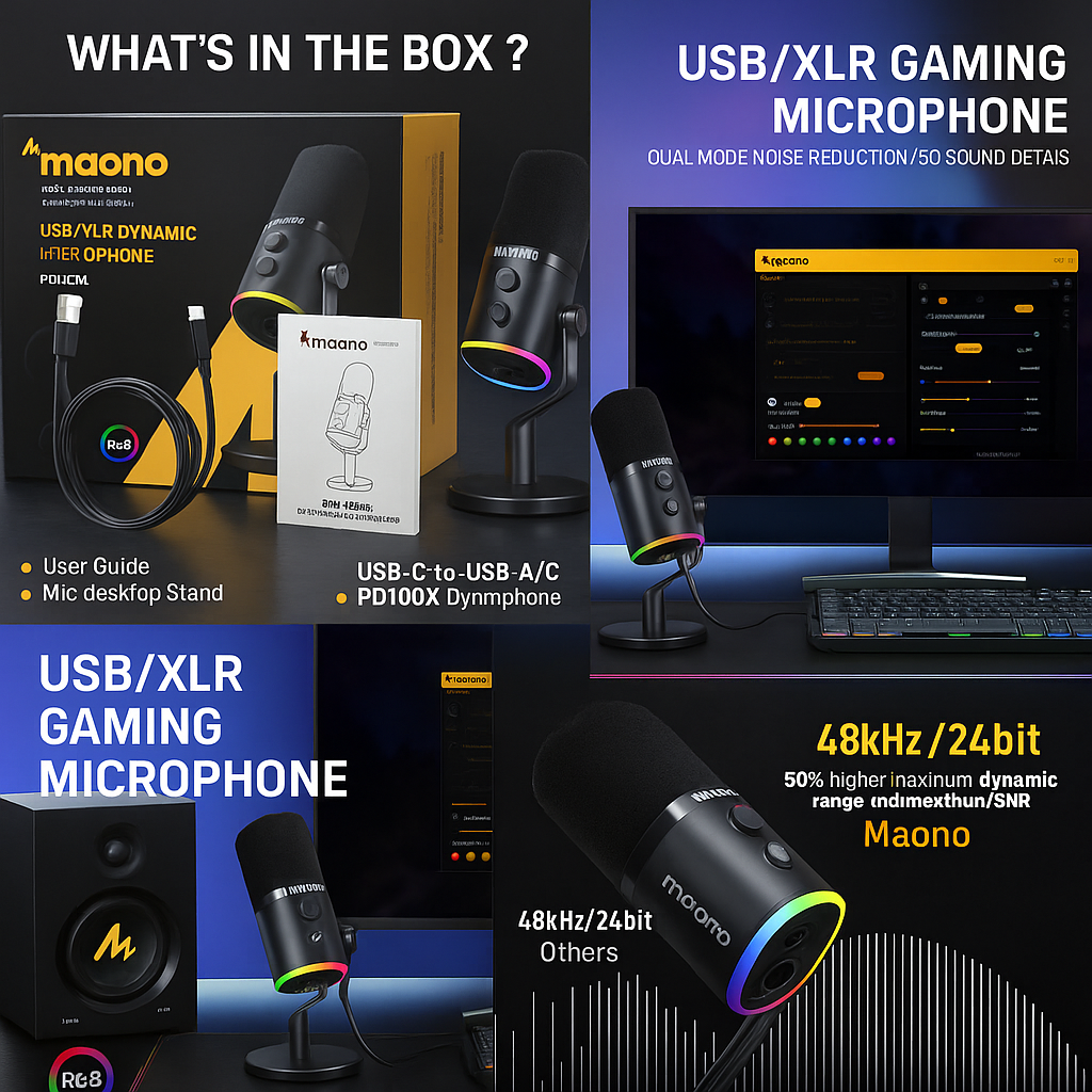 Maono Revolutionizing Audio for Creators, Podcasters & Streamers in 2025